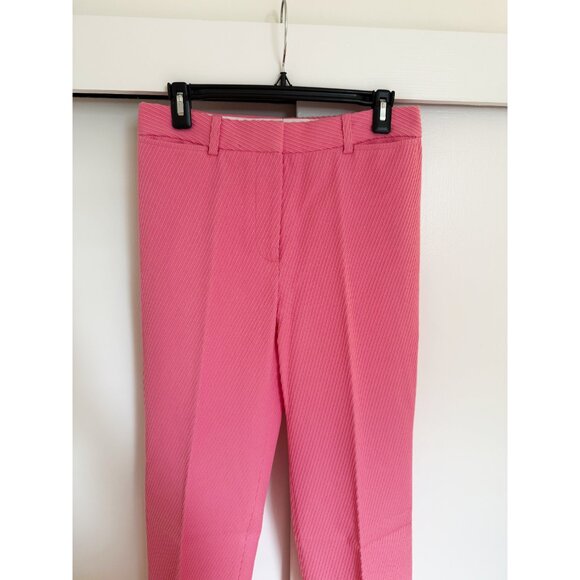 NWOT - Victoria Beckham Candy Pink High-Waisted Pants - Picture 2 of 7